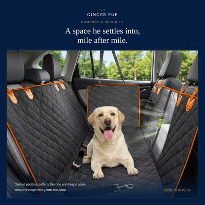 GINGER PUP™ Dog Car Hammock