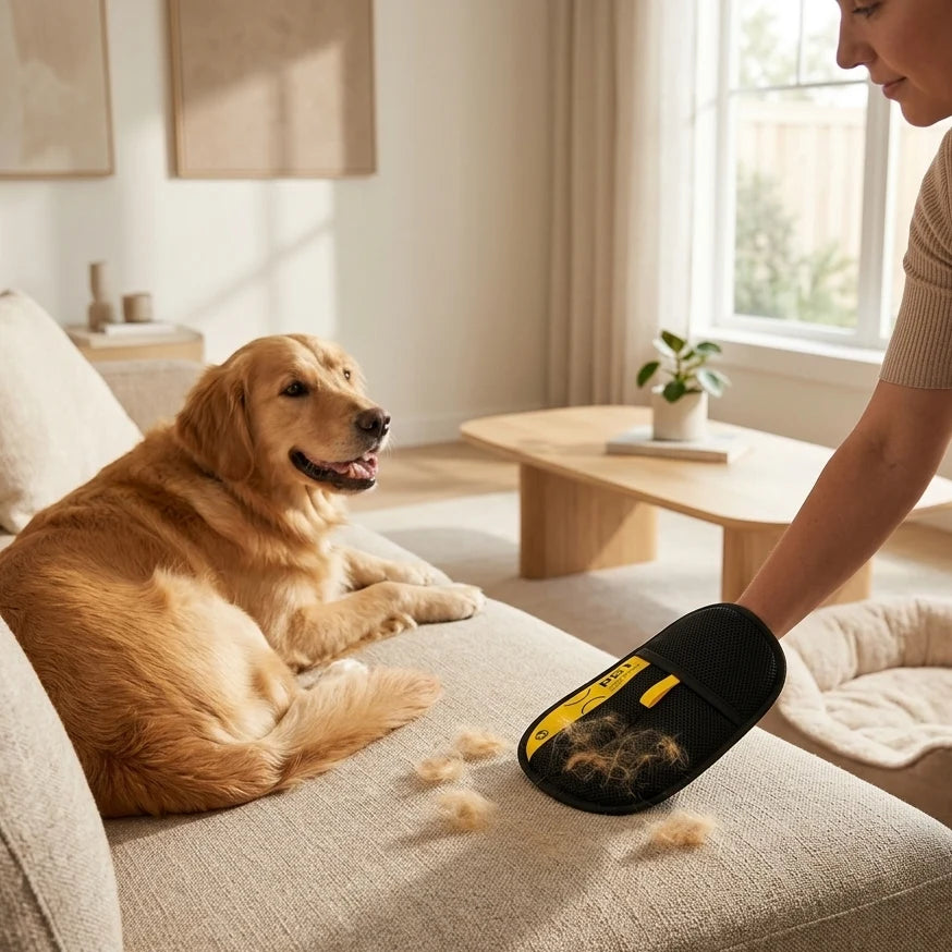 Electrostatic Pet Hair Removal Gloves