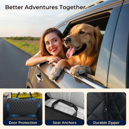 GINGER PUP™ Dog Car Hammock
